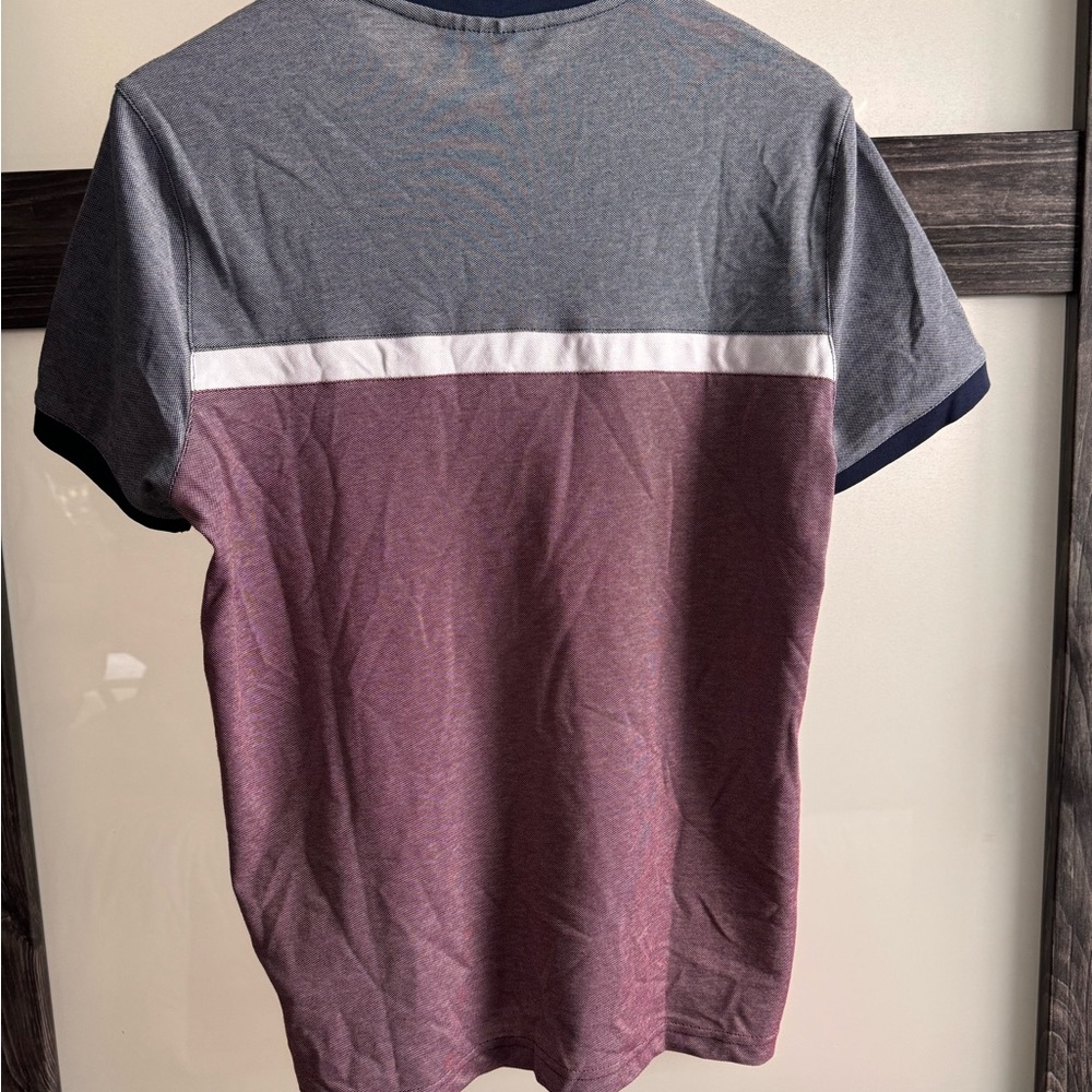Michael Kors - Crew Neck Tee Shirt - Red White Blue - Men’s Small - Embroidered - Picture 3 of 5